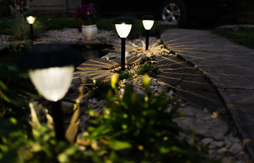 Light your garden this autumn